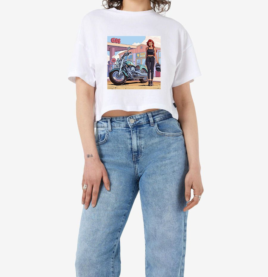 Crop T-shirt Women