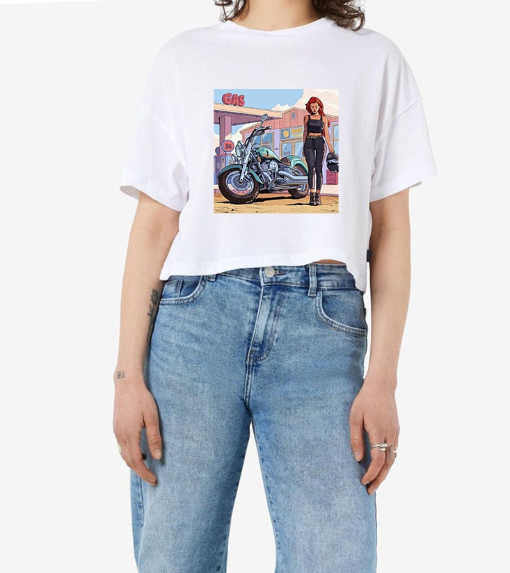 Crop T-shirt Women