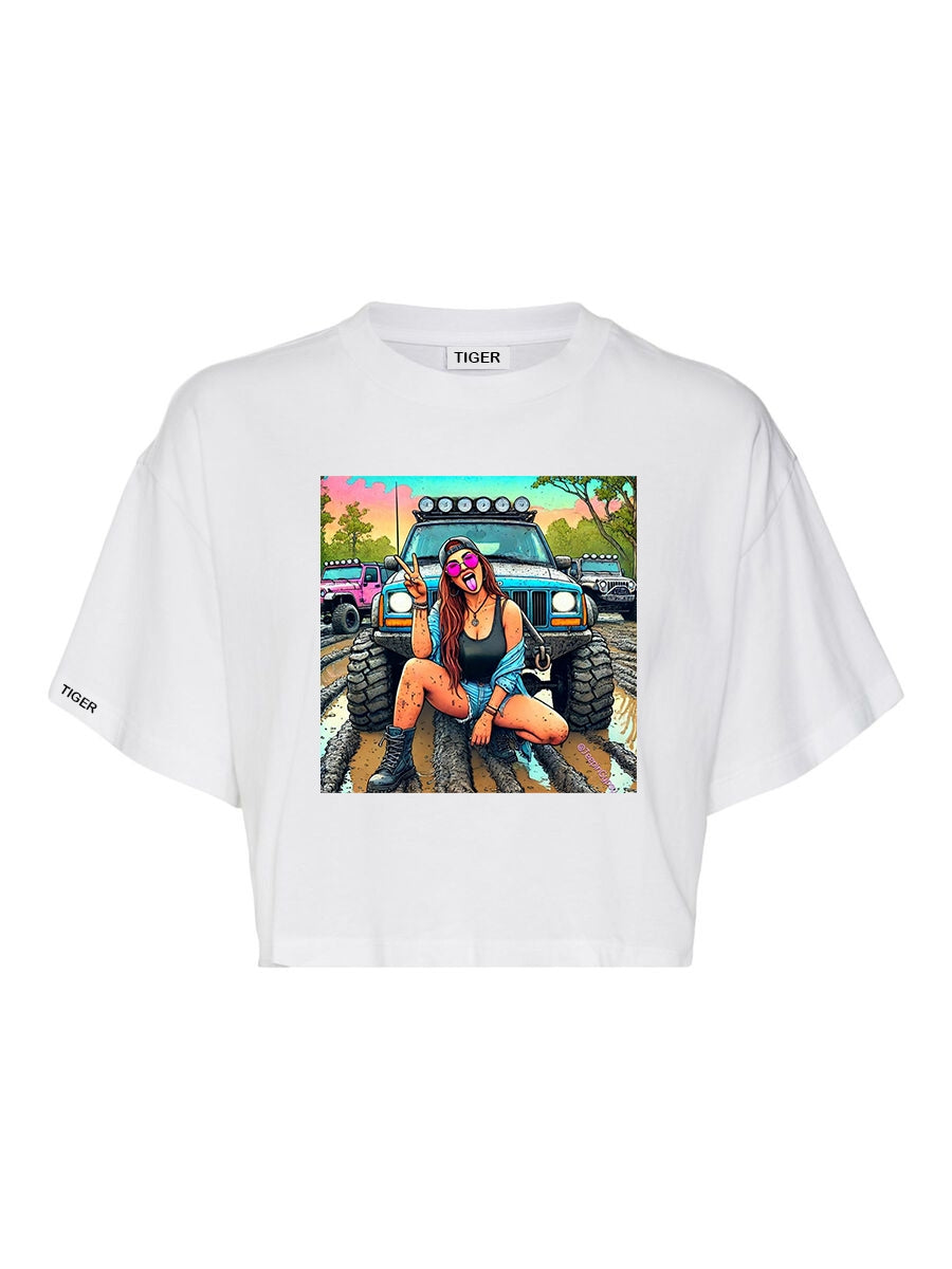 Crop T-shirt Women