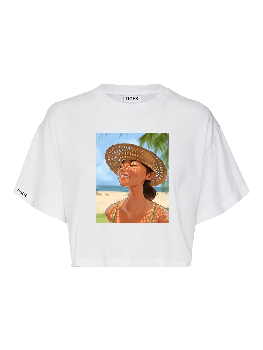 Crop T-shirt Women