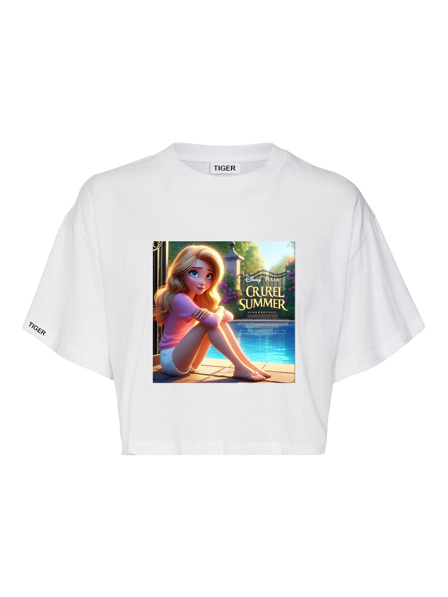 Crop T-shirt Women