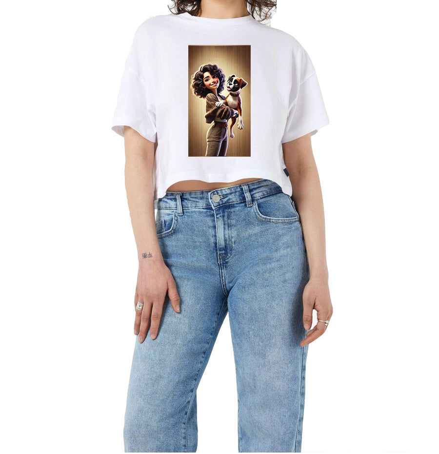 Crop T-shirt Women
