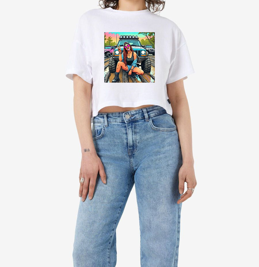 Crop T-shirt Women