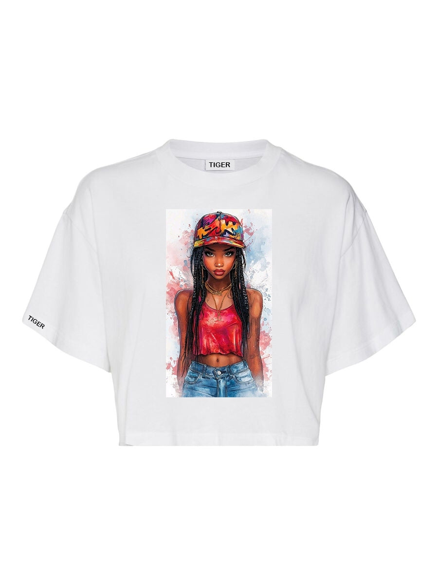 Crop T-shirt Women