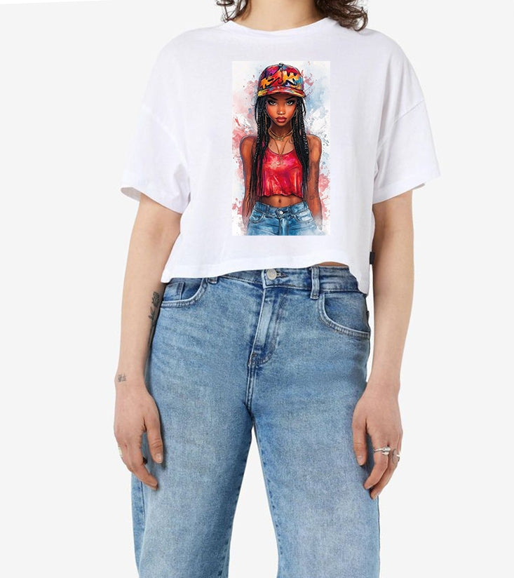 Crop T-shirt Women