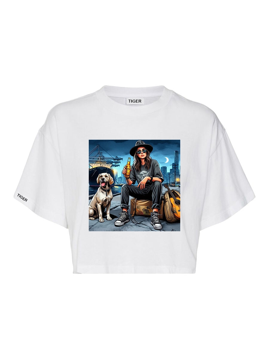 Crop T-shirt Women
