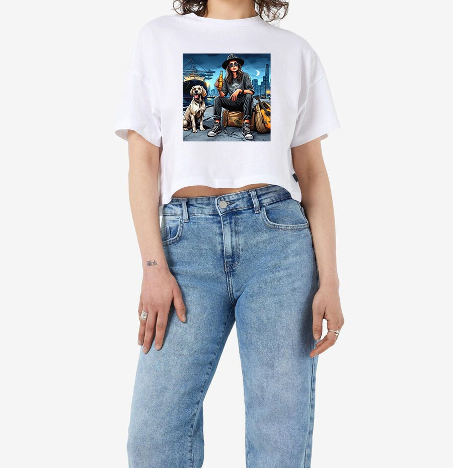 Crop T-shirt Women