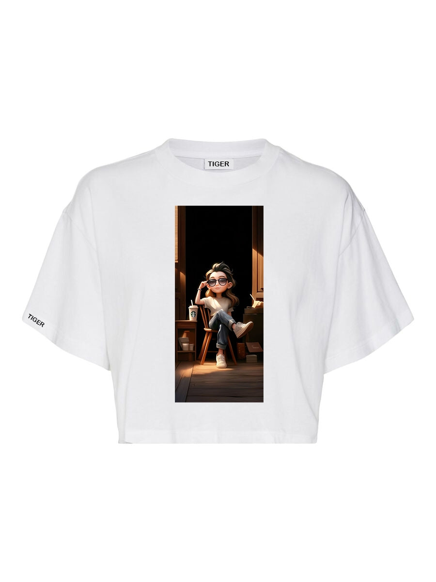 Crop T-shirt Women
