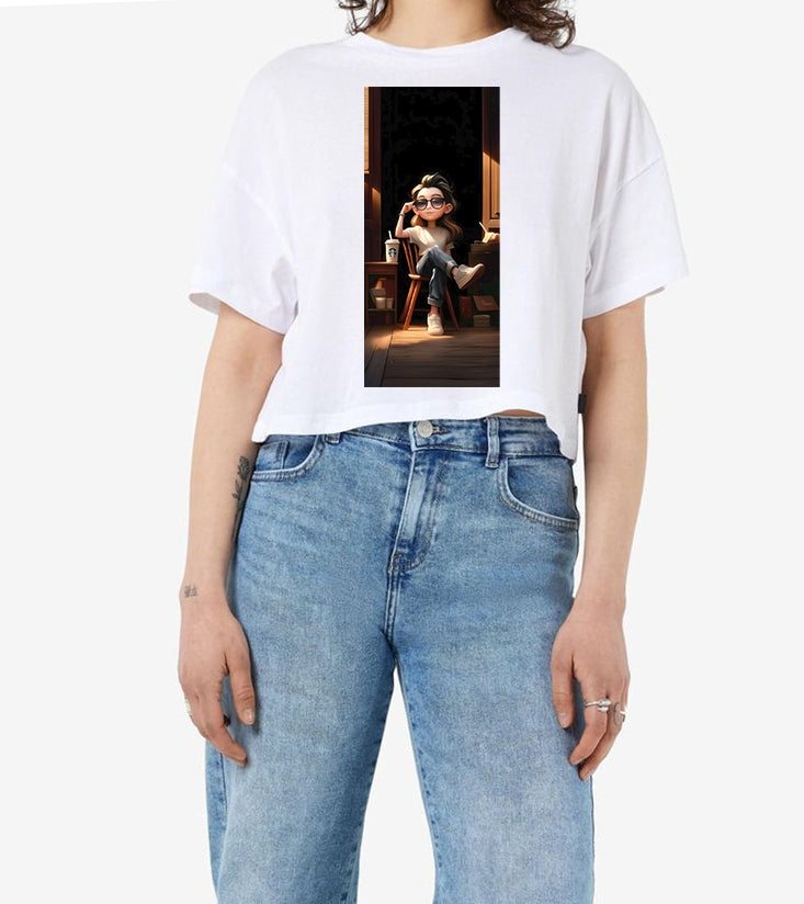 Crop T-shirt Women