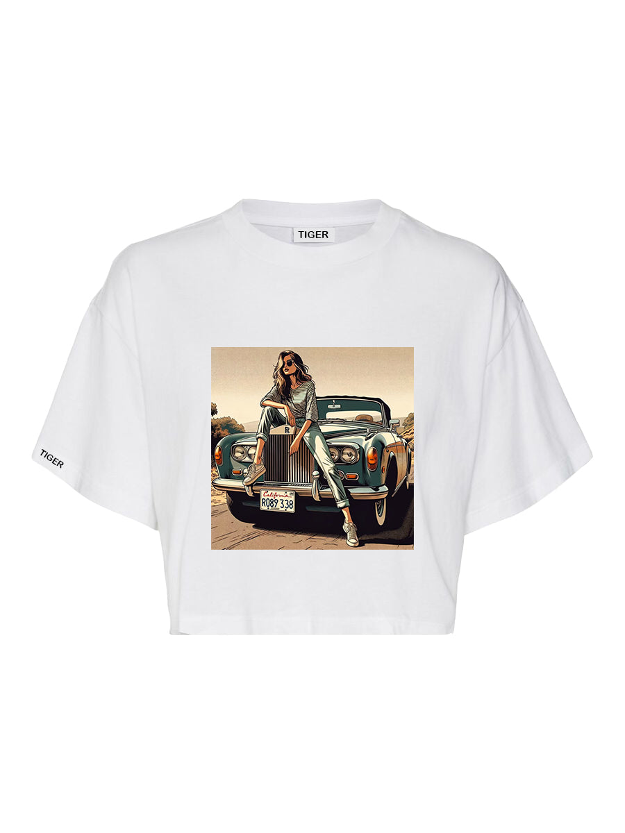 Crop T-shirt Women