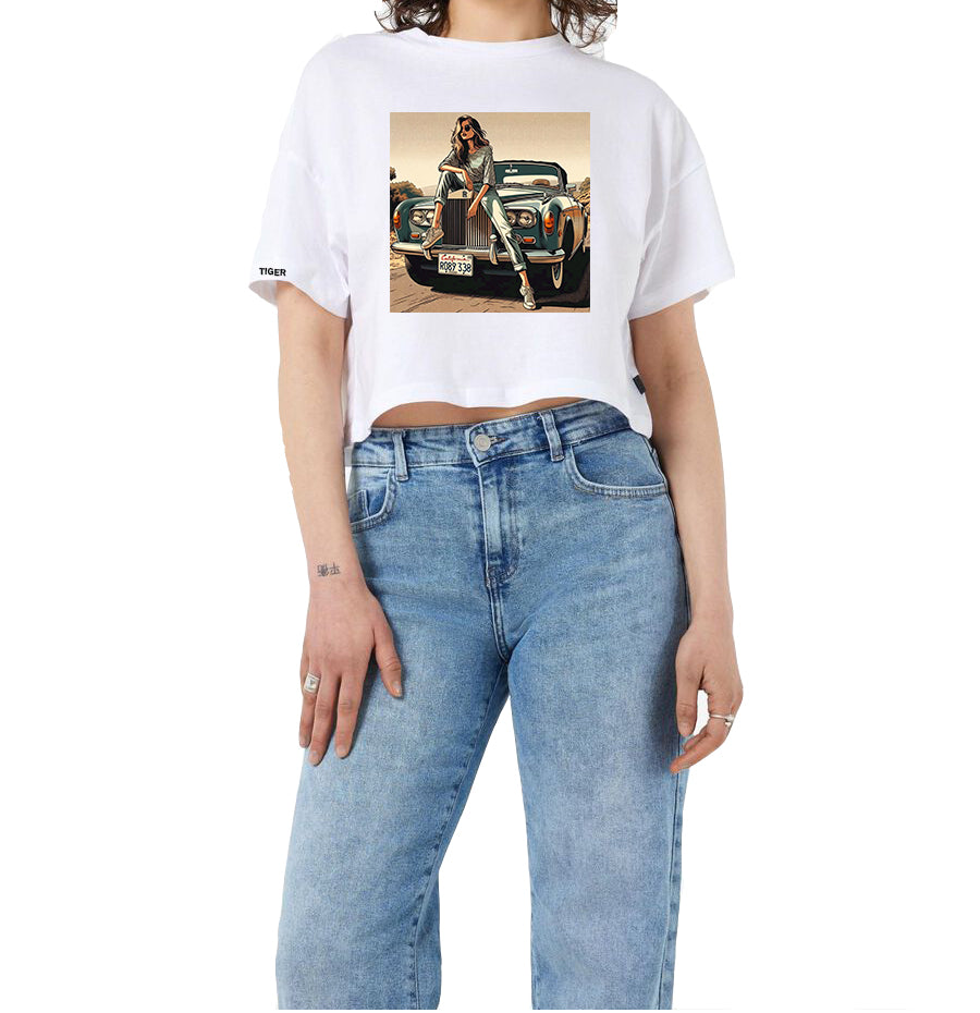 Crop T-shirt Women