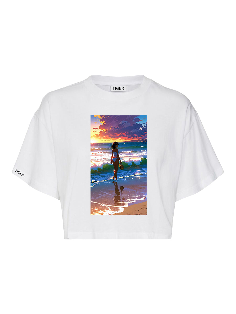 Crop T-shirt Women