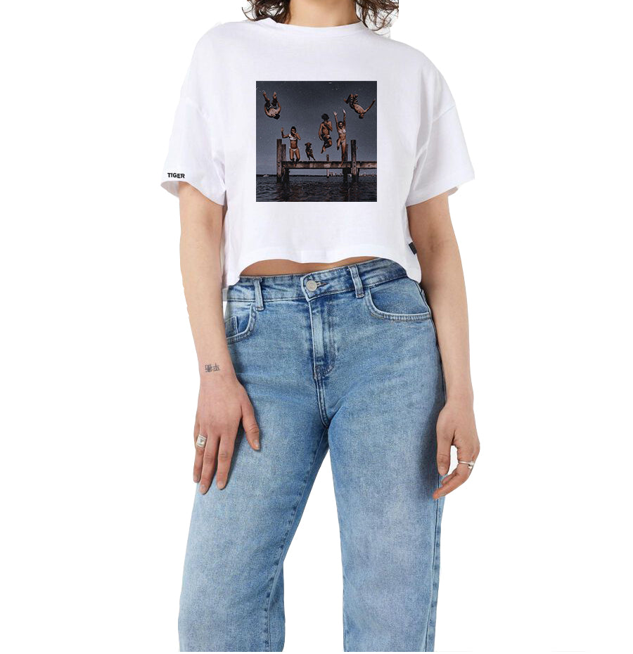 Crop T-shirt Women