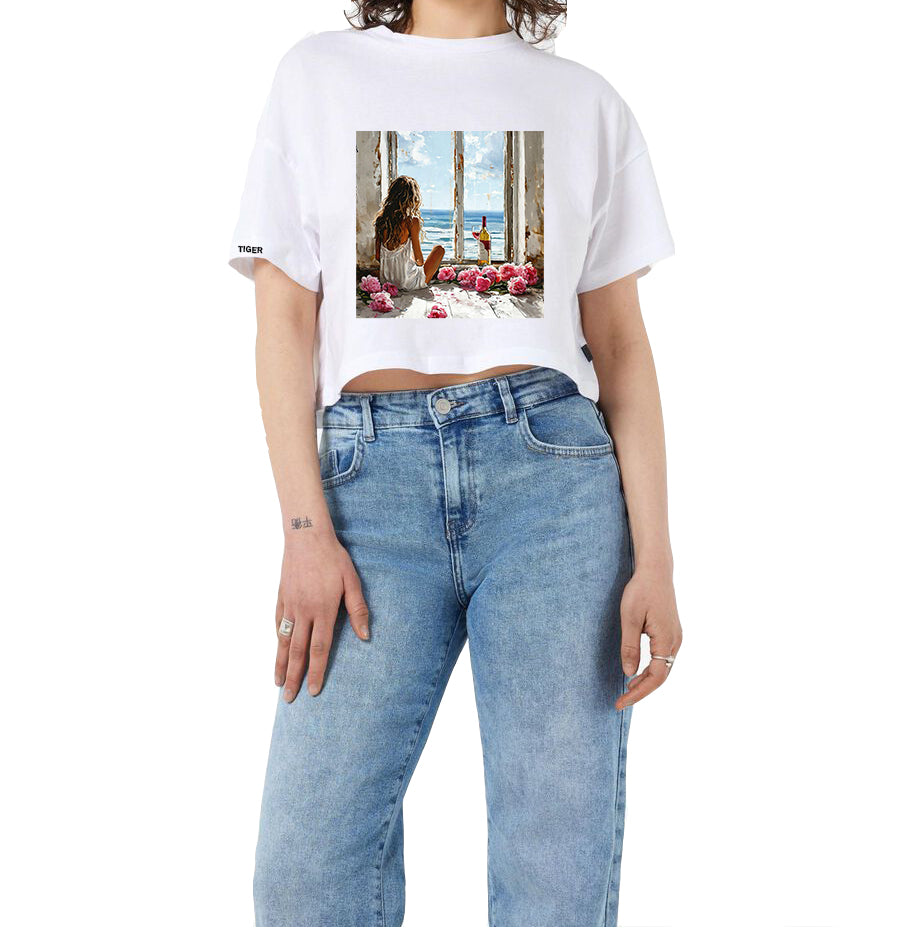 Crop T-shirt Women
