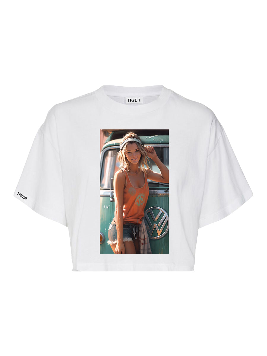 Crop T-shirt Women