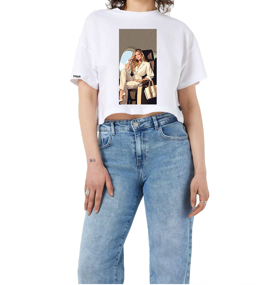 Crop T-shirt Women