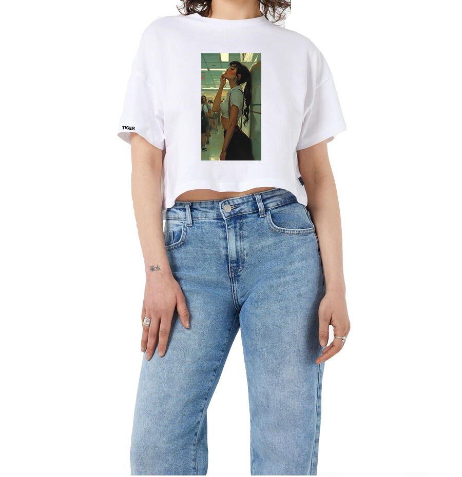Crop T-shirt Women