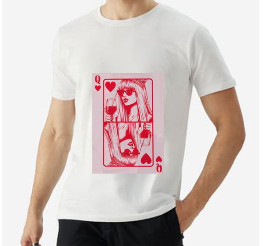 Tiger Store Round Neck Half Sleeve Oversized Printed T-shirt