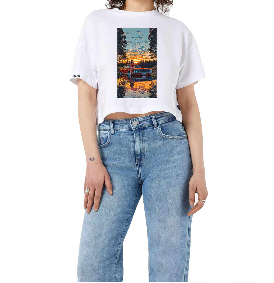 Crop T-shirt Women