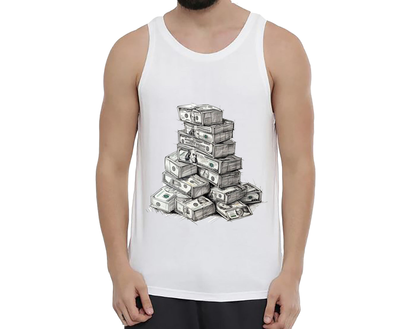 sleeveless t-shirt men's