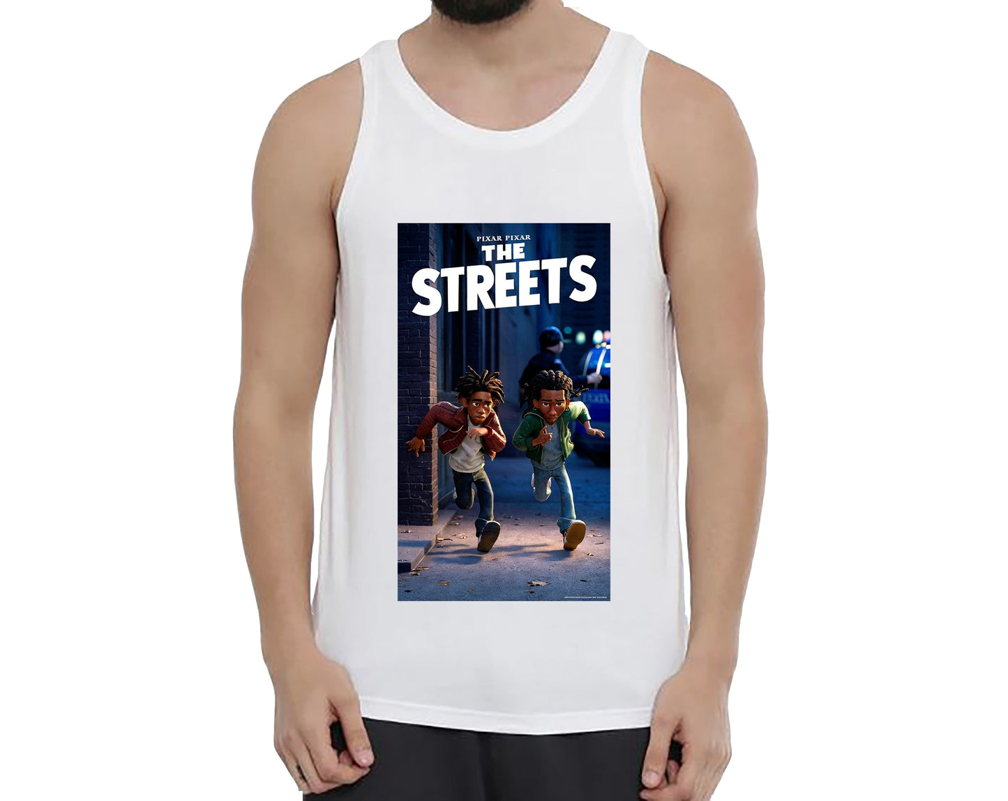 sleeveless t-shirt men's