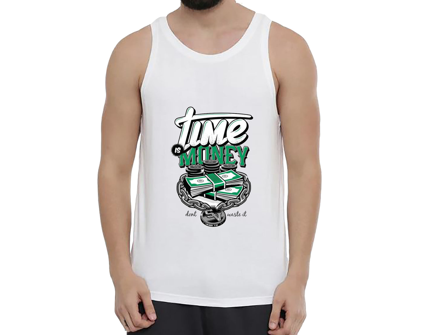 sleeveless t-shirt men's