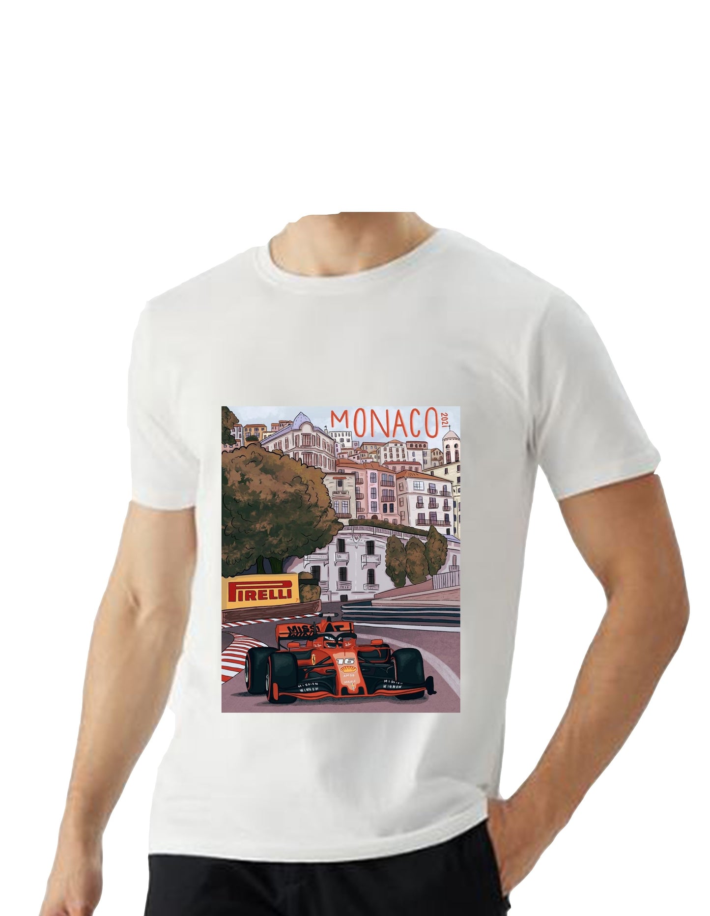 Oversized T'shirt mens street wear round neck cotton