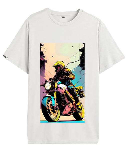 Oversized T'shirt mens street wear round neck cotton