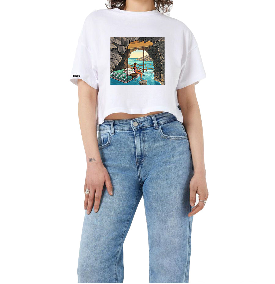 Crop T-shirt Women
