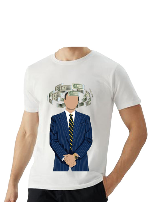 Oversized T'shirt mens street wear round neck cotton